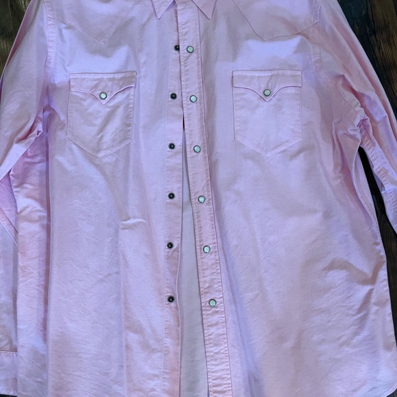 men’s pink ralph Lauren button up dress shirt - Picture 3 of 7